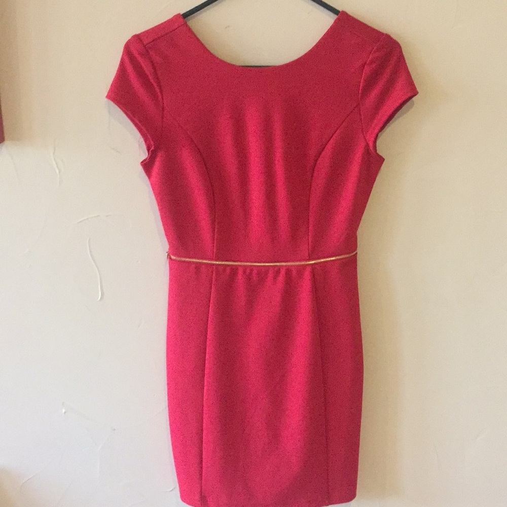 Red dress